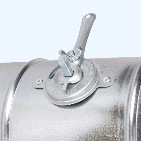 DCr 200 Shuft Воздушный дроссель-клапан с ручным приводом